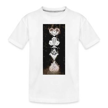 Skat Hell - Kinder Premium Bio T-Shirt - Weiß - Vorne