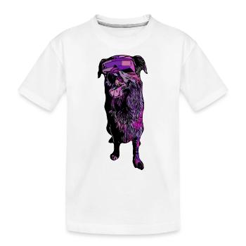 Good Boy Vector Design - Kinder Premium Bio T-Shirt - Weiß - Vorne