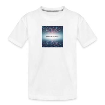 Woman Strong Digital Power - Kids' Premium Organic T-Shirt - white - Front