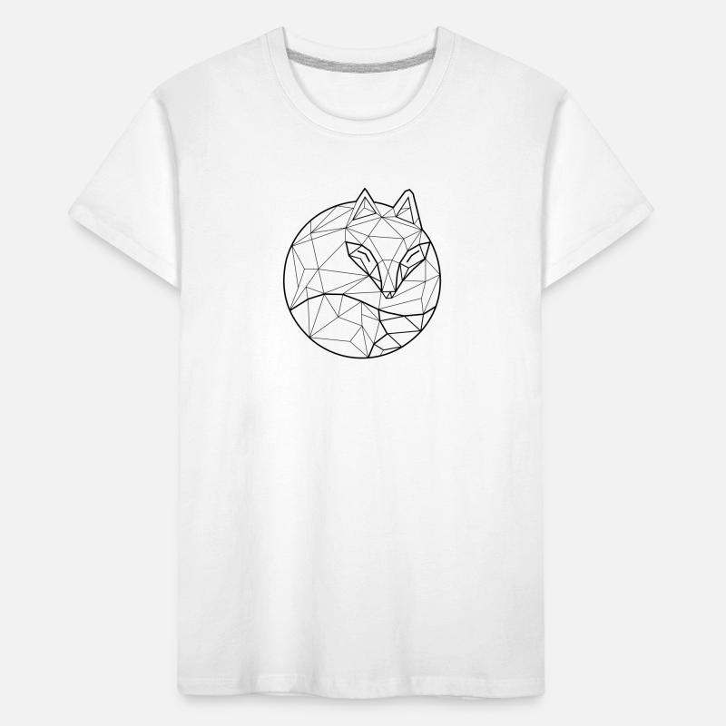 Fox Graph Kids' Premium Organic T-Shirt