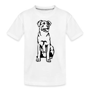 Bardino Majorero Canario - T-shirt bio Premium Enfant - blanc - Devant