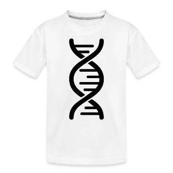 Symbole adn - T-shirt bio Premium Enfant - blanc - Devant