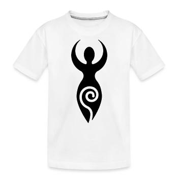 Déesse - T-shirt bio Premium Enfant - blanc - Devant