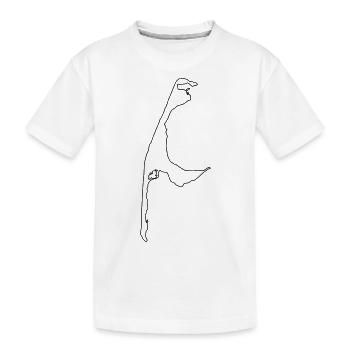 Sylt - T-shirt bio Premium Enfant - blanc - Devant