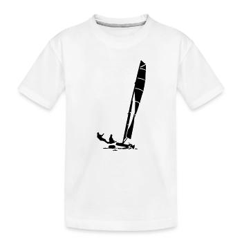 katamaran - T-shirt bio Premium Enfant - blanc - Devant