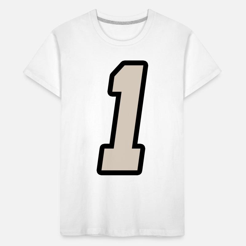 Nummer Eins 1 Kinder Premium Bio T-Shirt