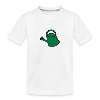 Arrosage - arrosoir - V2 - T-shirt bio Premium Enfant - blanc - Devant