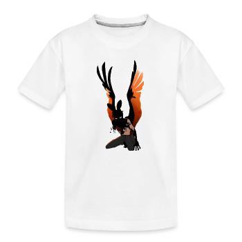 Figurine de guerrier Aile de Feu - T-shirt bio Premium Enfant - blanc - Devant