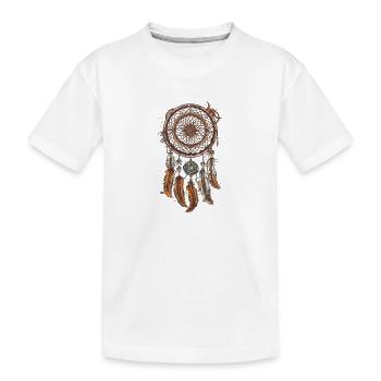 Dream Catcher Free Spirit Boho Leisure Design - T-shirt bio Premium Enfant - blanc - Devant