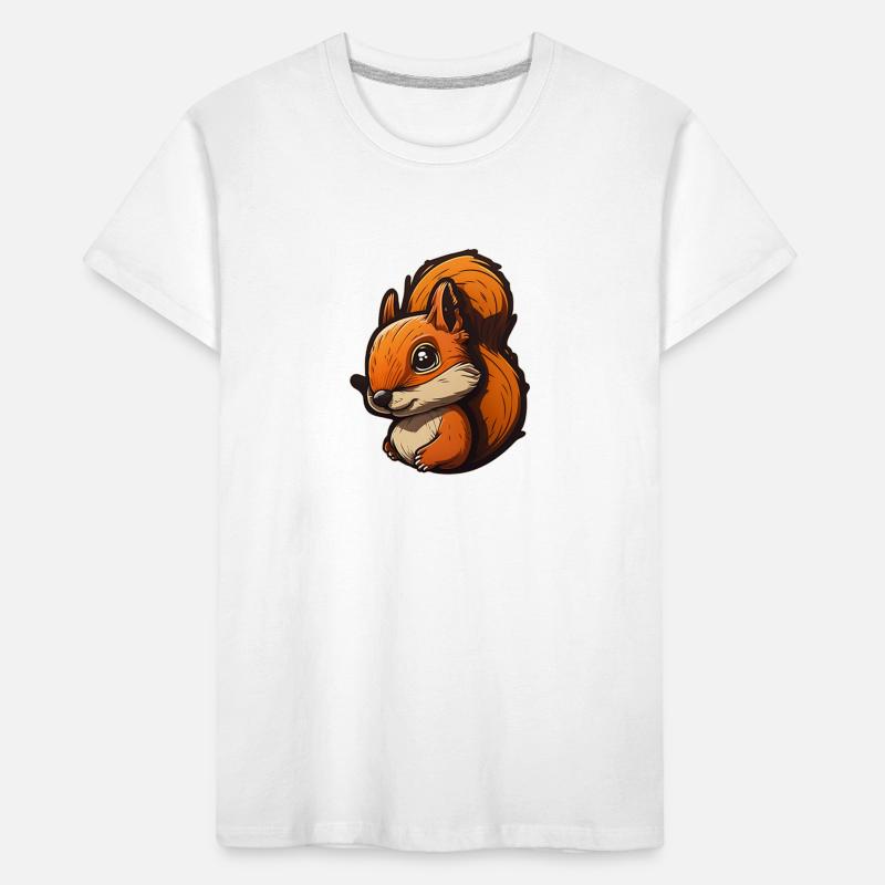 Squirrel Kids' Premium Organic T-Shirt