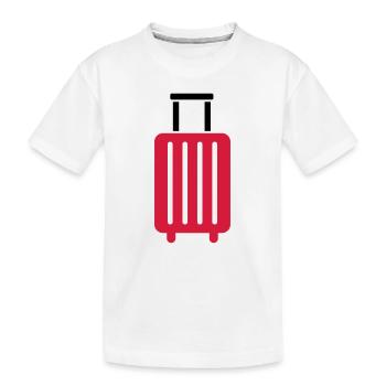 Cas - T-shirt bio Premium Enfant - blanc - Devant