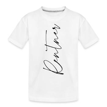 Rentner - Kinder Premium Bio T-Shirt - Weiß - Vorne
