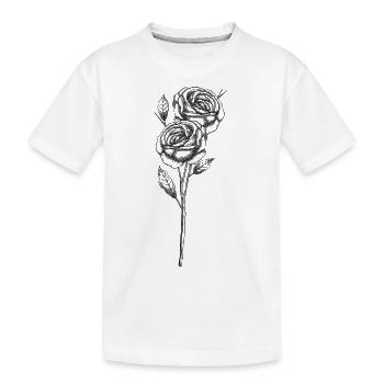 Florist Blume Pflanze Natur Gärtner - Kinder Premium Bio T-Shirt - Weiß - Vorne