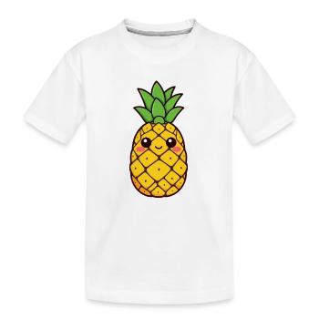 Ananas - T-shirt bio Premium Enfant - blanc - Devant