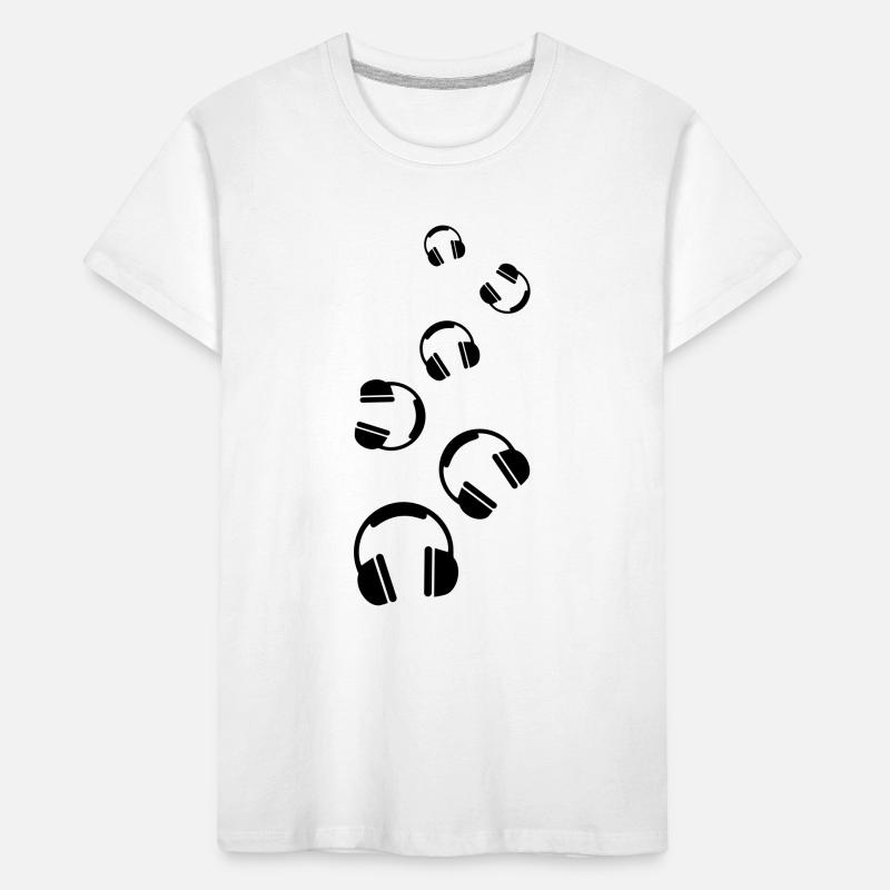 Headphone icon Kids' Premium Organic T-Shirt