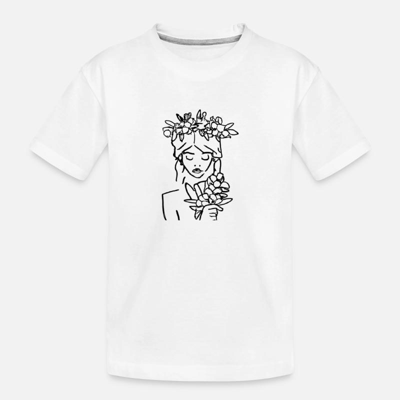 La Isla - Kinder Premium Bio T-Shirt - Weiß