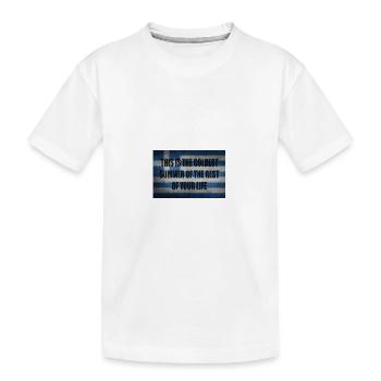 Climate Change Sayings Greece Gift Idea - Kids' Premium Organic T-Shirt - white - Front