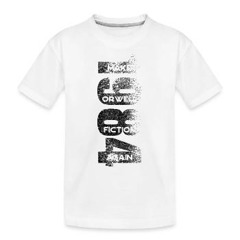 1984 - make Orwell fiction again - Kinder Premium Bio T-Shirt - Weiß - Vorne