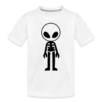 alien - T-shirt bio Premium Enfant - blanc - Devant