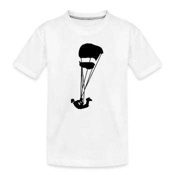 Piqué - T-shirt bio Premium Enfant - blanc - Devant