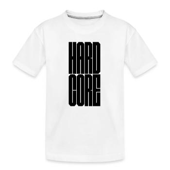 Hardcore - T-shirt bio Premium Enfant - blanc - Devant