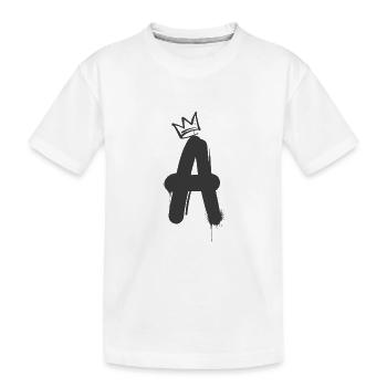 A - T-shirt bio Premium Enfant - blanc - Devant