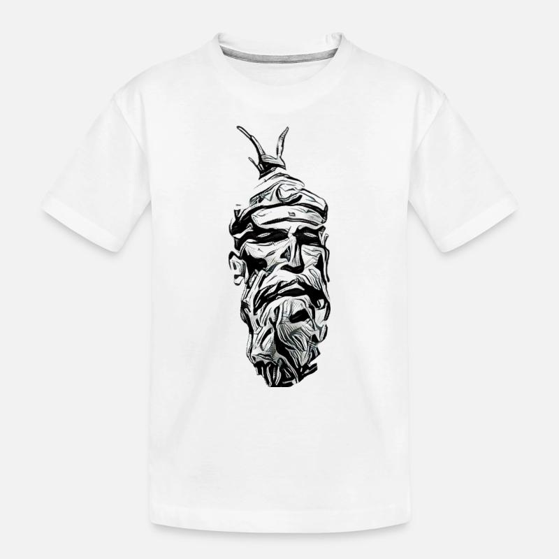 Skënderbeu - Kinder Premium Bio T-Shirt - Weiß