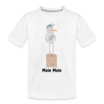 moin moin - T-shirt bio Premium Enfant - blanc - Devant