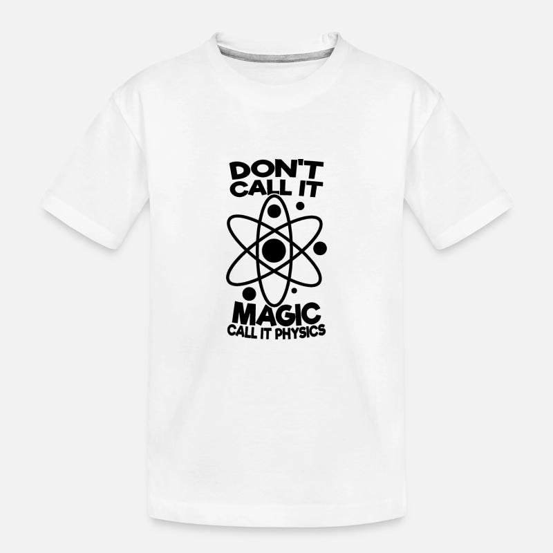 Physik - Kinder Premium Bio T-Shirt - Weiß