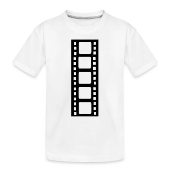 pellicule film - T-shirt bio Premium Enfant - blanc - Devant