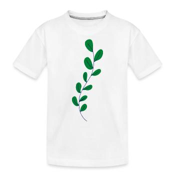 Flower Flower Plant - T-shirt bio Premium Enfant - blanc - Devant