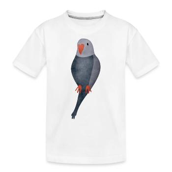 perruche - T-shirt bio Premium Enfant - blanc - Devant