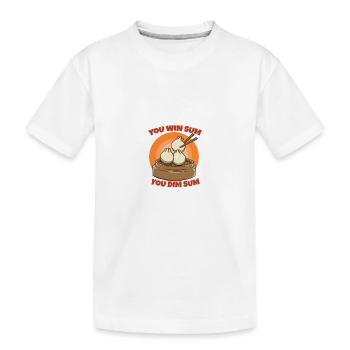 Cuisine asiatique chinoise Dim Sum I Cadeau - T-shirt bio Premium Enfant - blanc - Devant