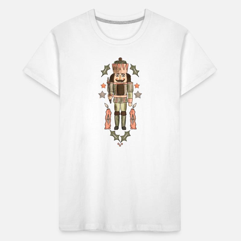 Nutcracker with décor Kids' Premium Organic T-Shirt