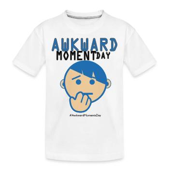 Jour Embarrassing Moments - T-shirt bio Premium Enfant - blanc - Devant