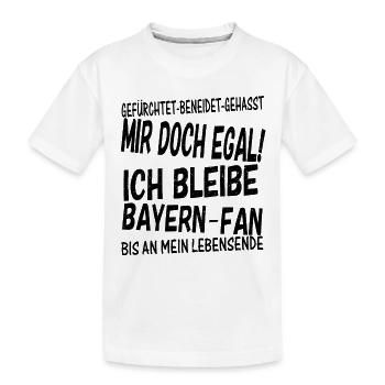 Bayern Fan Design - T-shirt bio Premium Enfant - blanc - Devant