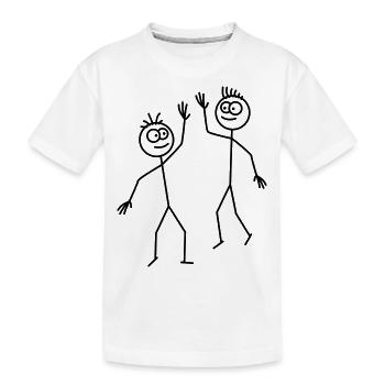 Friends - Kids' Premium Organic T-Shirt - white - Front