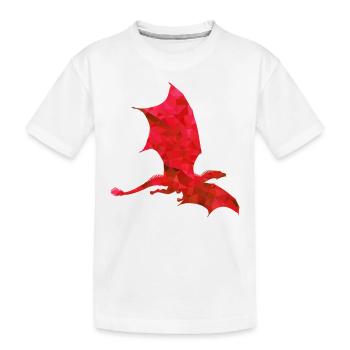 Dragon - T-shirt bio Premium Enfant - blanc - Devant