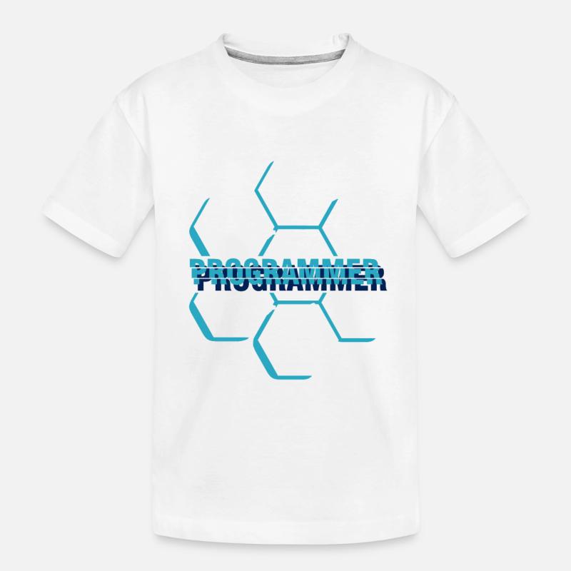 Computer programmer - Programmierer - Kinder Premium Bio T-Shirt - Weiß