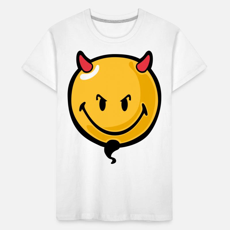 Smiley devil Kinder Premium Bio T-Shirt