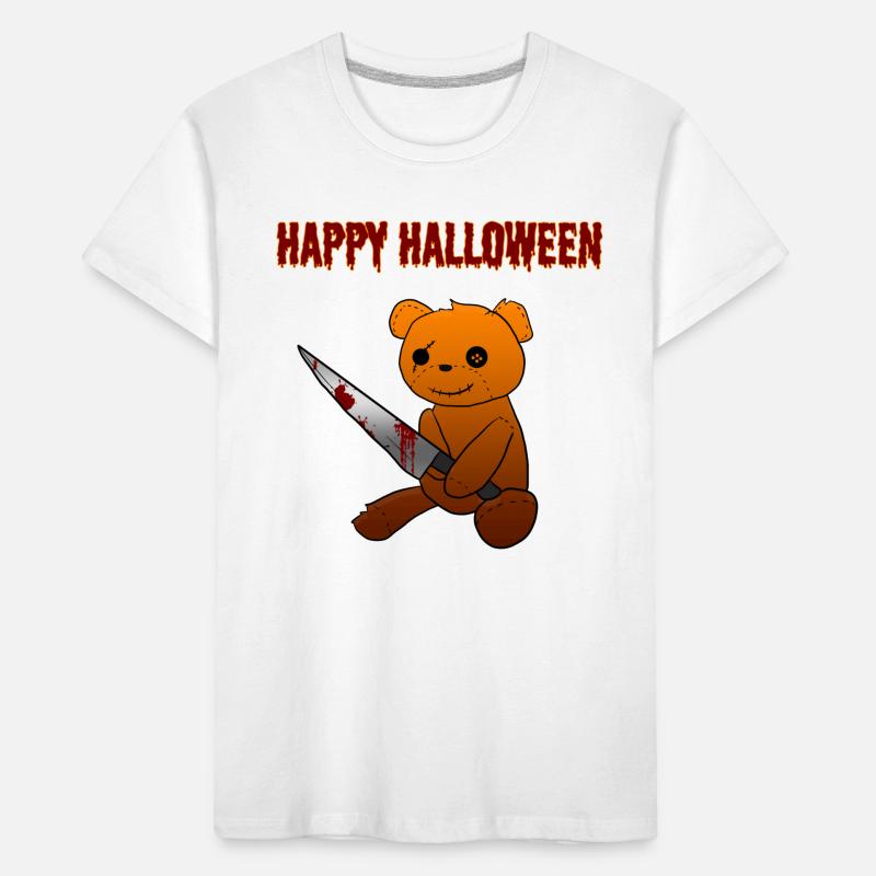 Halloween Horror Kinder Premium Bio T-Shirt