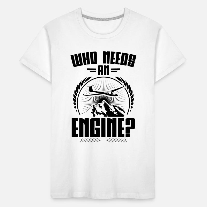 Glider | Glider flight glider pilot gift Kids' Premium Organic T-Shirt