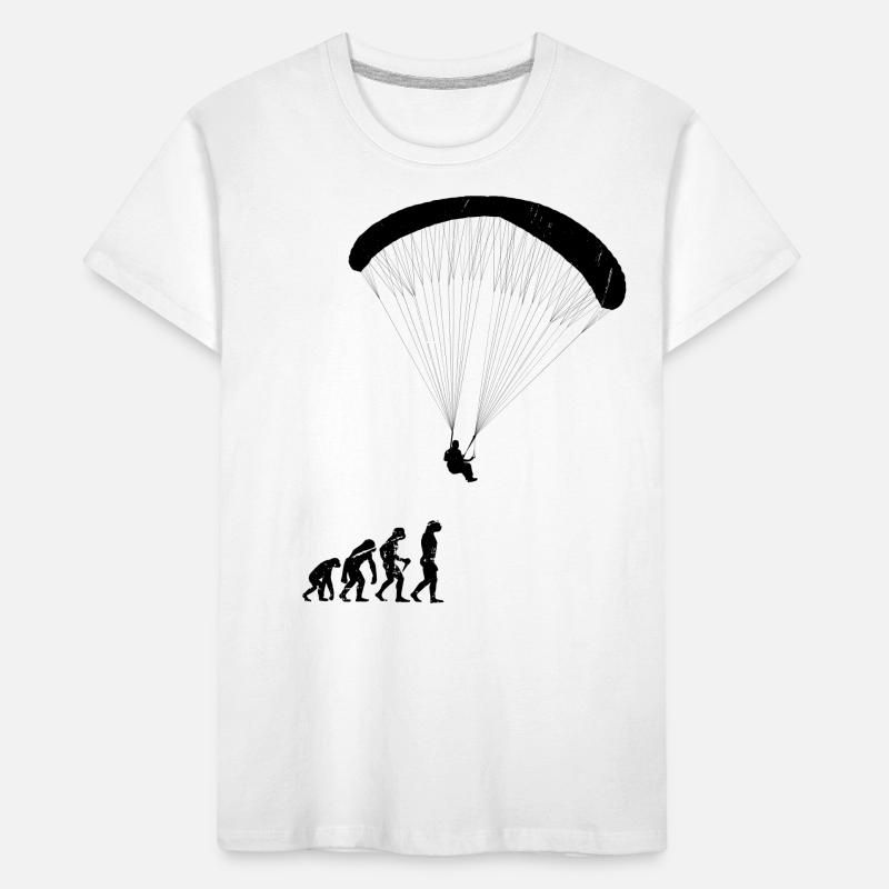 Evolution Gleitschirm Kinder Premium Bio T-Shirt