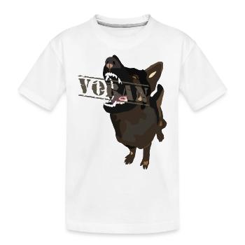 Berger allemand IGP devant - T-shirt bio Premium Enfant - blanc - Devant