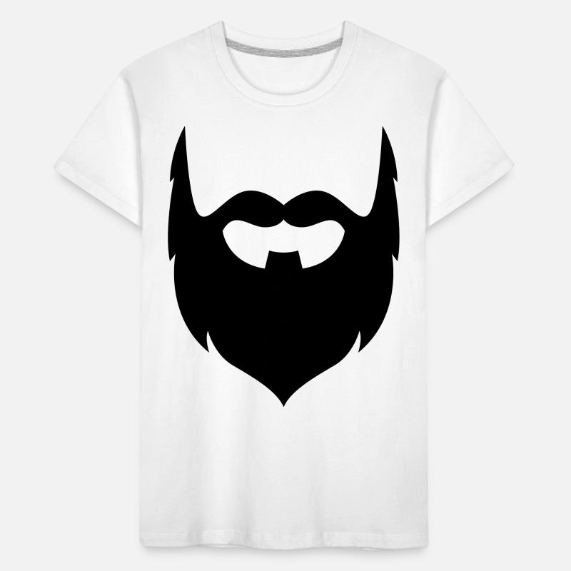 Beard symbol Kids' Premium Organic T-Shirt