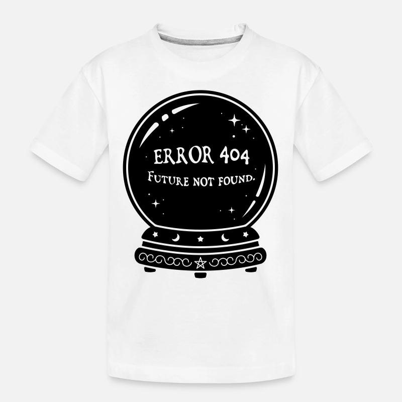 Drôle de boule de cristal - T-shirt bio Premium Enfant - blanc