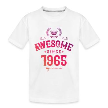 1965 génial depuis - T-shirt bio Premium Enfant - blanc - Devant
