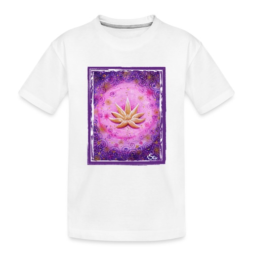 Goldener Lotus - Sonja Ariel von Staden - Kinder Premium Bio T-Shirt