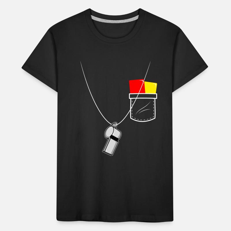 Referee Uniform Refree Kids' Premium Organic T-Shirt