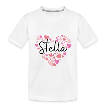J’adore Stella - T-shirt bio Premium Enfant - blanc - Devant